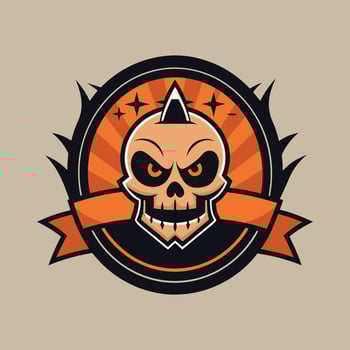 Vintage Spooky Spirits Gathering Club vector