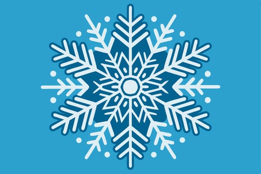 Beautiful Snowflakes Graphics for Winter Design Projects Ideal for Logos, Illustrations, Holiday Cards, and Unique Seasonal Branding to Add a Touch of Winter Magic to Your Work vector