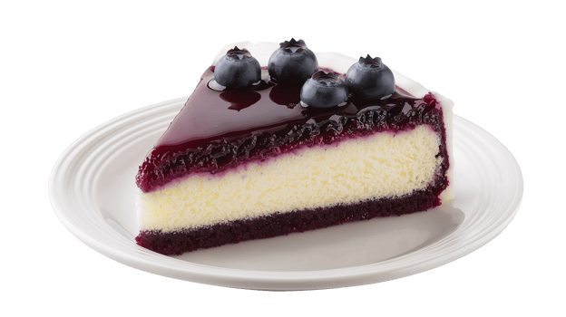 Deliciously Transparent Blueberry Cheesecake Dessert png