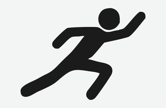 Sports Icons Running Symbol Ultimate Collection vector