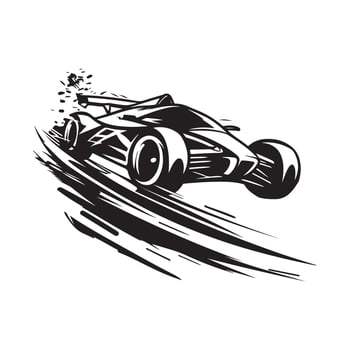 Toys Car Race Stock image. speed racer tamiya toys car design image vector