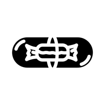 the placebo effect unsolved mystery glyph icon illustration vector