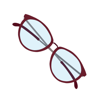 drawing of glasses png