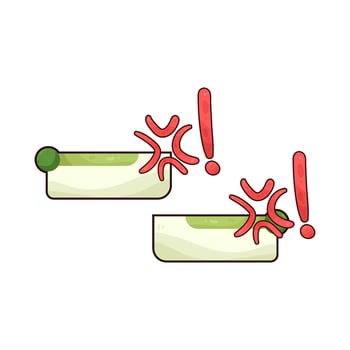 angry speech bubble vector