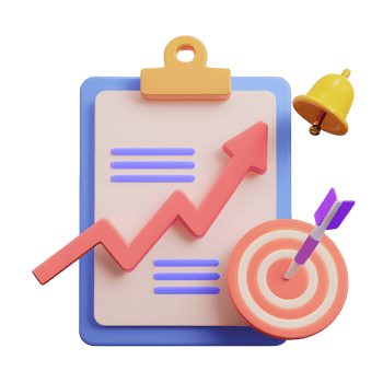3d rendering checkboard, Goal target Concept. cartoon illustration. png
