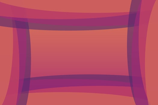 4 Sided Wavy Shapes Background vector