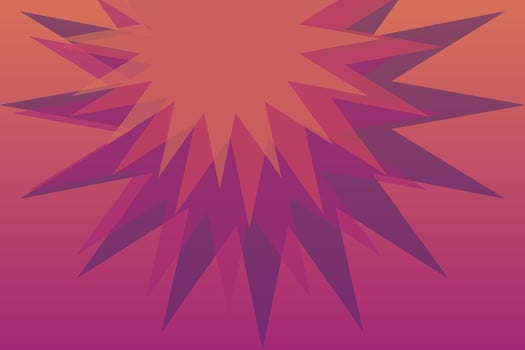 Stars Top Purple Background vector