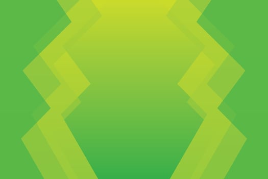 Jagged Shapes Right and Left Green Background vector