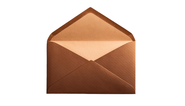 envelope on Transparent Background png
