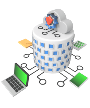 Networking cloud server the big storage png