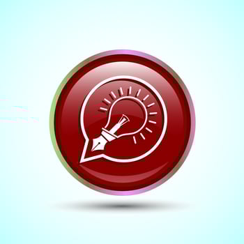 Tips Icon Button Design Illustration Tips And Tricks Icon6 vector