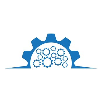 engine repair logo design vector