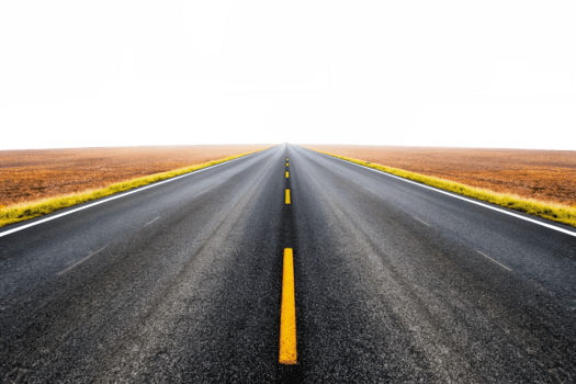 Road isolated on transparent background png