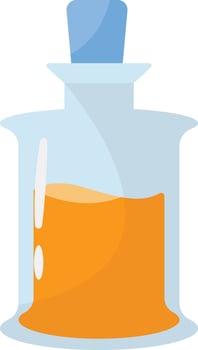 Magic Potion Bottle. vector