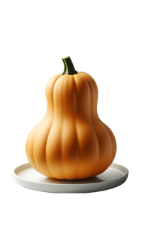 Butternut isolated on transparent background png