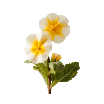 Primrose isolated on transparent background png