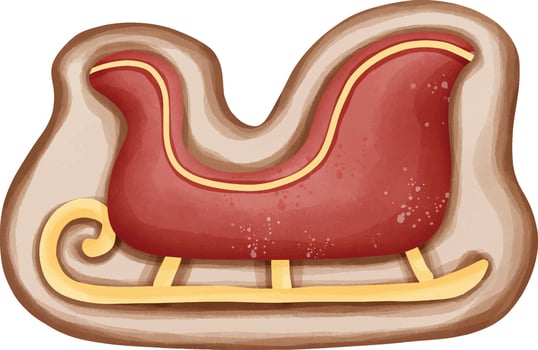 Santa Christmas day vector