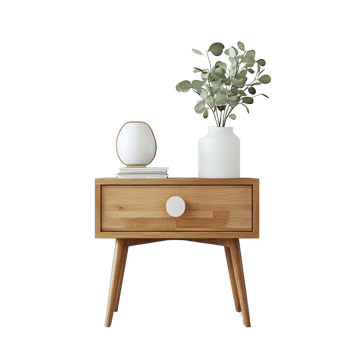 Nightstand on Transparent background png