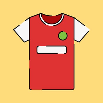 Soccer Jersey Illustration vector
