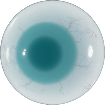 3D Green eyeball png