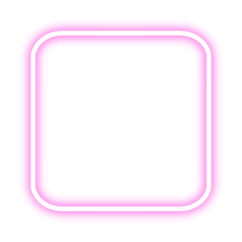 Neon Pink Square png