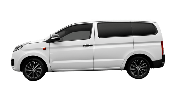 2019 Electric Van isolated on transparent background png