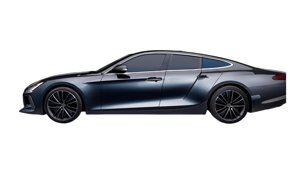 2018 Luxury Hybrid Sedan Where Luxury Meets Performance isolated on transparent background png