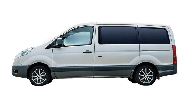 Van isolated on transparent background png