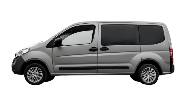 Van isolated on transparent background png