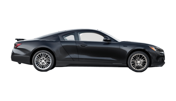 Sports Coupe Car isolated on transparent background png