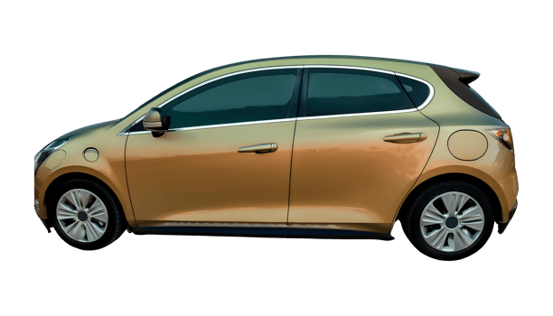 The Clean Car isolated on transparent background png