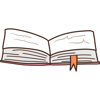 Halloween bookish clipart, Open book illustration, Spooky season, Hippie vintage style. png