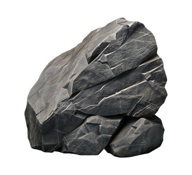grey color rock and stone with lines on it png