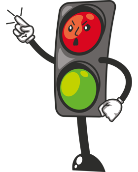 pedestrian traffic light stop signal png