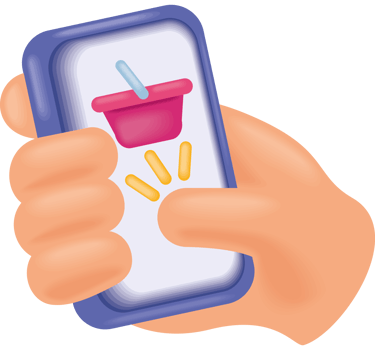 smart phone online shopping png