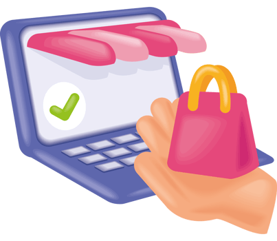 laptop online shopping ecommerce png