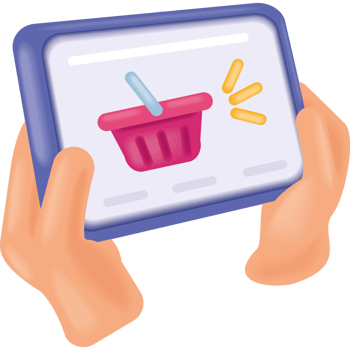 ecommerce online store mobile app png