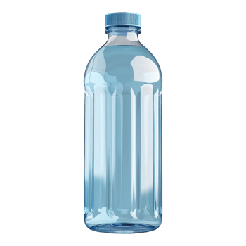 Water bottle isolated on transparent background png
