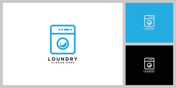 laundry LOGO DESIGN vector