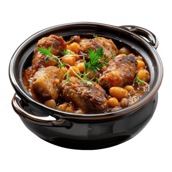 Cassoulet isolated on transparent background png