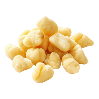 Gnocchi isolated on transparent background png