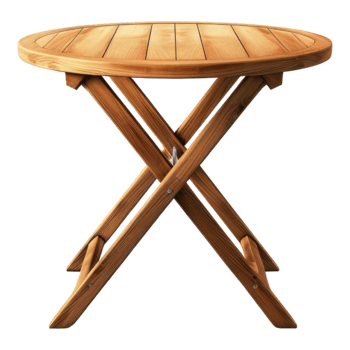 Bistro table isolated on transparent background png