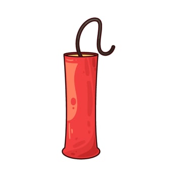 Illustration of dynamite bomb vector