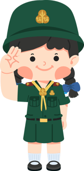 girl scout thai making boy scout emblem png