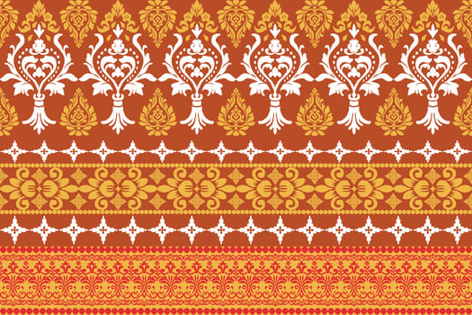 Tribal fabric pattern design, geometric shapes, colored triangles, tiles, ikat, embroidery, design for fabric pattern. Carpets, pillows, shirts, pants, bedding, curtains, patterns on glasses. vector
