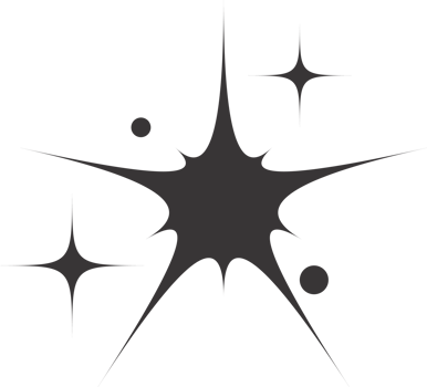 Star icon. Bling and sparkle shapes. Retro Y2K graphic design elements. Vintage twinkle starburst. Abstract simple 70s black Christmas symbol png