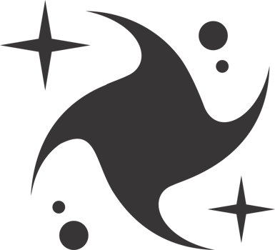 Star icon. Bling and sparkle shapes. Retro Y2K graphic design elements. Vintage twinkle starburst. Abstract simple 70s black Christmas symbol png