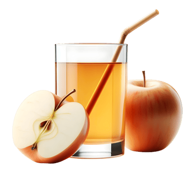 Fresh apple juice glass apple cider vinegar healthy apple juice transparent background png