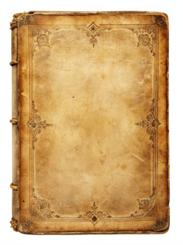 Aged Parchment Mysteries Antique Book Sheet Clip Art png