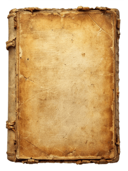 The Worn Pages Antique Book Sheet Decoration png